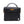 Black Kanga cooler bag with top handle and orange logo patch