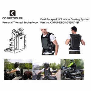 CompCooler Dual Backpack ICE Water Cooling System with 5.0L Bladder Flow Control Mode