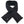 Black Thermrup heated scarf with power button