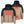 Mobile Warming hooded puffer jacket showing internal heating elements on chest and back