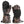 Camo pattern convertible mittens with black flip top covers and adjustable wrist straps