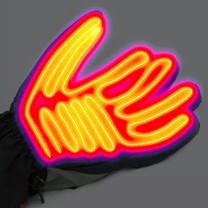 Volt Heat glove showing internal heating element wiring pattern