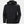Helly Hansen black hooded softshell jacket with front zipper and chest pocket