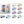 Assorted colors and patterns of electric heated blankets with remote controls