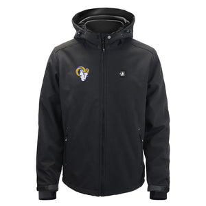 ActionHeat Los Angeles Rams 5V Men's Softshell Battery Heated Jacket