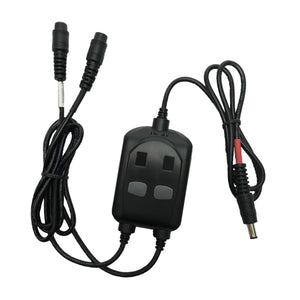 California Heat dual portable controller with power cables and connectors