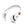 White wearable neck fan with Cincinnati Bengals logo