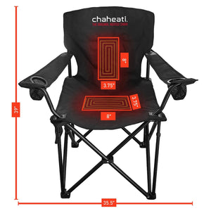 Chaheati 7V Battery Heated Camping Chair - view 4