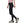 Black Diamond black leggings worn with beige and black hiking shoes