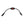 Black DC power cable with an inline red rocker switch