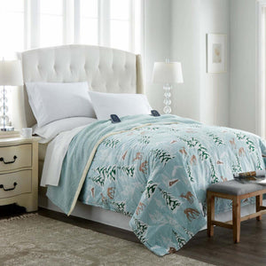 Shavel Micro Flannel The Modern Reverse to Sherpa Electric Heated Blanket - King