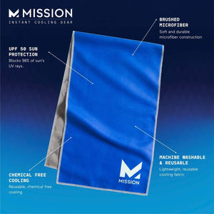 Mission Original Cooling Towel - Black