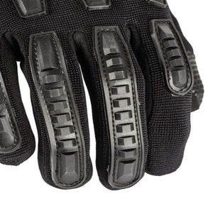 221B Tactical black tactical glove with protective finger guards