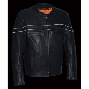 Milwaukee Leather Men's Lightweight Sporty Scooter Crossover Jacket