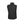 Back view of a black Macna quilted vest