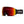 Smith Optics snow goggles with a red mirrored lens and black strap
