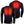 Aheata black long sleeve heated base layer shirt with visible orange heating elements on front and back