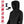 Black hooded heated jacket with battery pack, charger, and feature icons showing four heating zones and settings