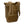 Back view of a tan Thule rolltop backpack showing padded shoulder straps and back panel