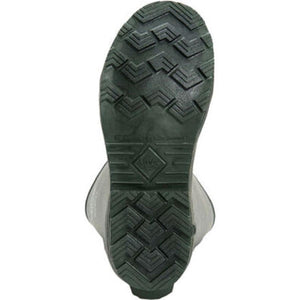 Black Muck boot tread pattern on the sole