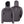 Fieldsheer charcoal grey hooded zip up jacket front and back view