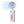 Arizona Cardinals handheld portable fan with digital display