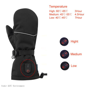 Dr.Warm Fingerless Heating Mitten Gloves
