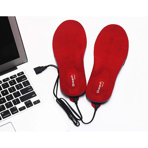 Dr.Warm Unisex Rechargeable Heated Insole with Remote Control Foot Warmers