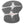 Korkers Klingon rubber outsole with grey tread pattern and white support frame