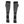 Pair of black and grey heated socks with battery pocket