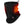 Black fleece neck warmer with integrated heating element and power button