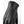 Hestra black leather glove with decorative stitching on the back