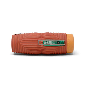 Nocs Provisions Zero Tube 10x25 monocular in terracotta with green clip