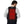Man wearing a black Venture Heat vest with glowing red heating elements on the back
