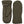 Hestra olive green leather and cable knit wool mittens