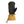 Seirus tan and black insulated winter mitten with adjustable wrist strap