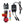 Gerbing dual portable temperature controller kit with battery harness and assorted fuses
