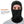 Ergodyne N-Ferno 6844 Dual-Layer Balaclava Face Mask - Black