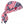 Chill-Its tie headwrap featuring a red white and blue American flag pattern