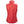 Back view of a red Helly Hansen vest with a high collar