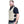 Man wearing a beige cooling vest over a black shirt