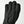 Hestra black leather glove with visible seams