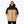 Man wearing a two-tone tan and black Mobile Warming hooded puffer jacket