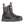 Korkers black waterproof ankle boot with grey and pink accents