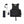 Glovii black heated vest with battery pack and power charger