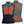 Mobile Warming heated vest showing front and back heating elements in olive and black