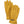 Hestra yellow leather gloves with button closure