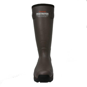 Dryshod Destroyer brown waterproof rubber brush boot