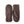 Hestra brown leather mittens with sheepskin lining