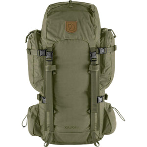 FjallRaven Kajka 55 trekking backpack in olive green